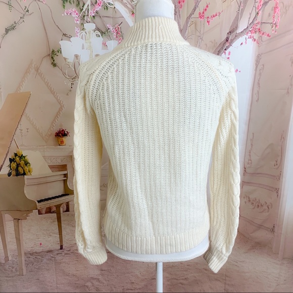 J Crew Azra Cable Knit Pull Over Sweater - Picture 9 of 12